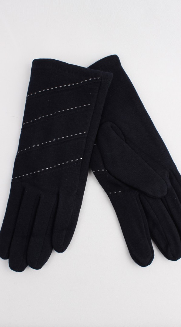  Thermal glove w contrast stitching navy Style; S/LK4389 image 0